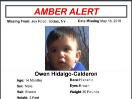 Owen Hidalgo-Calderon está en paradero desconocido.