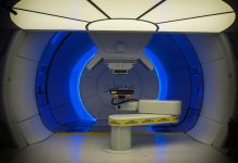 Instalaciones como la de Baltimore aplican terapia de protones para atacar al cáncer con partículas subatómicas que apuntan al tumor sin afectar el tejido circundante. (Chiaki Kawajiri para KHN)