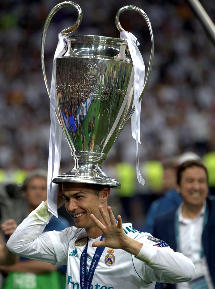Cristiano Ronaldo insinuó hoy que podría dejar el conjunto, tras asegurar a la conclusión de la final de la Liga de Campeones.