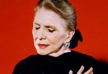 La Gran Dama de la Canción Iberoamericana en una de sus múltiples actuaciones