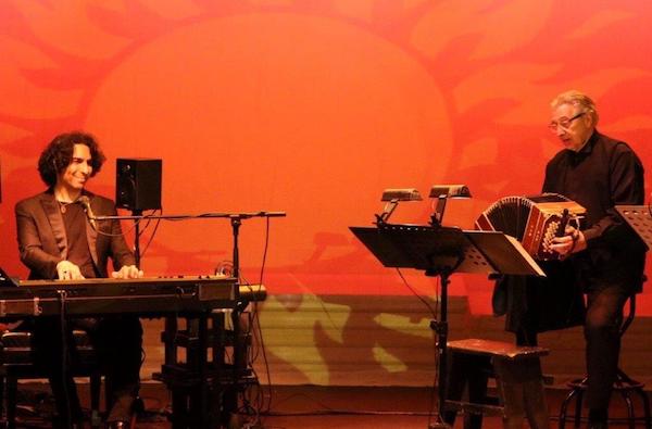  Los maestros Diego Amador y Ra&uacute;l Jaurena