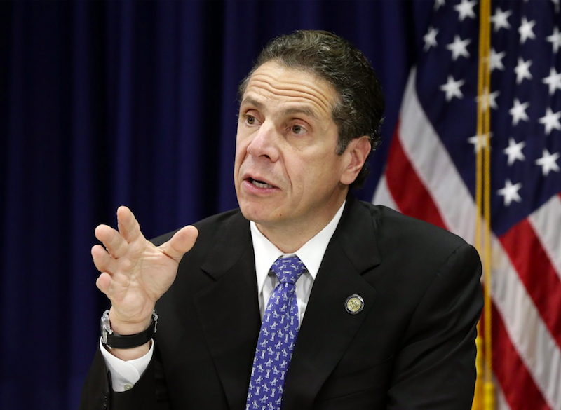 El gobernador de Nueva York, Andrew Cuomo