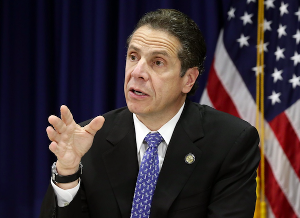 El gobernador de Nueva York, Andrew Cuomo