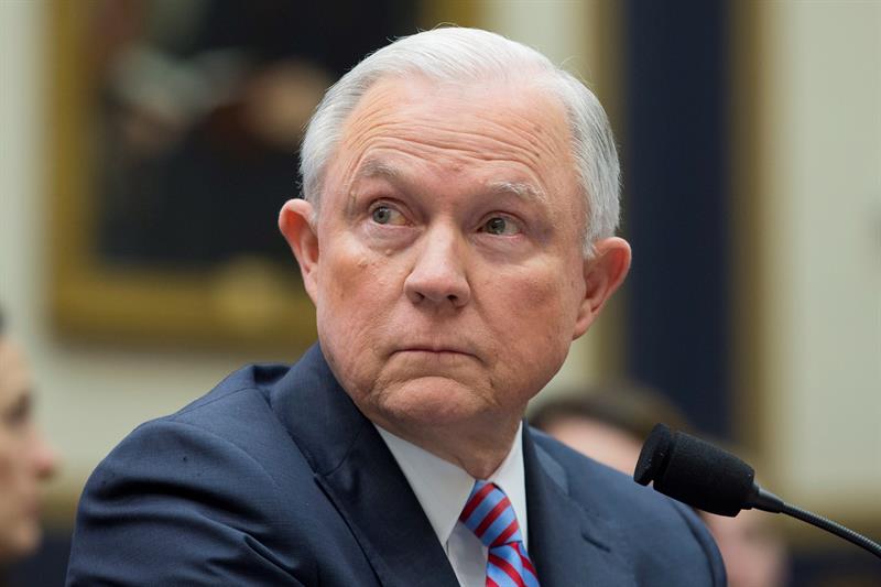 El fiscal general Jeff Sessions.
