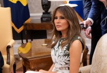 La primera dama Melania Trump.