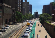 Nueva ruta peatonal y ciclística en el Bajo Manhattan