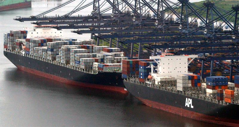 Fotograf&iacute;a de archivo fechada el 9 de octubre de 2014 que muestra el puerto de embarque de Veracruz (M&eacute;xico).