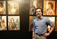 Armonía y contemplación reinan en el "Caos invisible" de pintor ecuatoriano El pintor ecuatoriano Jaime Zapata