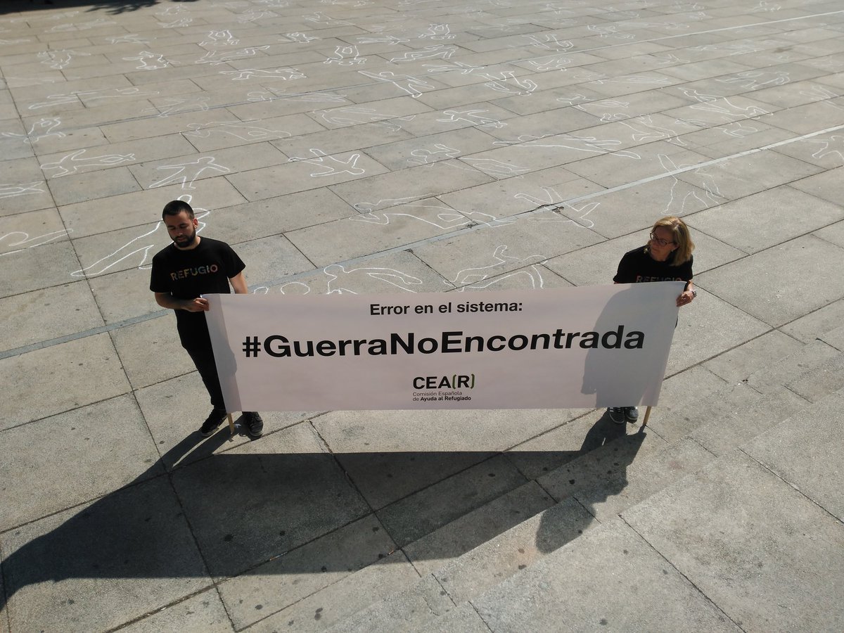 CEAR emprendi&oacute; la campa&ntilde;a "Guerra no encontrada" para defender los derechos de las personas que huyen de las pandillas juveniles violentas de esa regi&oacute;n.