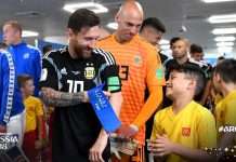 Leo Messi encabeza el 'once' de Argentina en su debut en el Mundial Leo Messi formará como capitán y '10' en el primer equipo titular de la selección de Argentina en el Mundial de Rusia. (Foto Twitter)