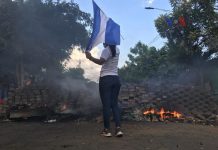 Nicaragua vive desde el 18 de abril unas protestas que acumulan 212 muertos y 1.337 heridos hasta el 19 de junio, según cifras de la CIDH