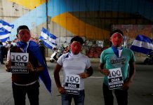 Nicaragua lleva a sus espaldas 100 días de "lucha pacífica, de resistir y de persistir, y ya perdió el miedo"