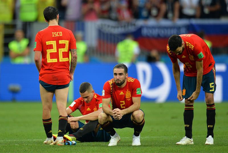 La selecci&oacute;n espa&ntilde;ola ha ca&iacute;do eliminada del Mundial de Rusia al caer ante la anfitriona Rusia en la tanda de penaltis por 3-4, tras acabar el partido y la pr&oacute;rroga con empate a un tanto.
