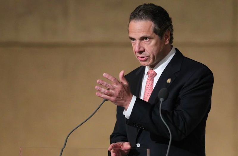 El gobernador de Nueva York, Andrew Cuomo