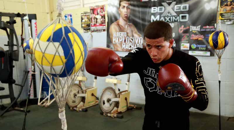 Entrenamiento de Jantony Ortiz. Foto Esdel Palermo 