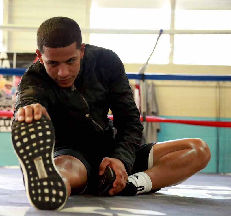 Entrenamiento de Jantony Ortiz. Foto Esdel Palermo 