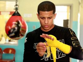 Entrenamiento de Jantony Ortiz. Foto Esdel Palermo
