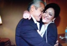 Javier Palomarez y Nina Vaca en mejores tiempos.