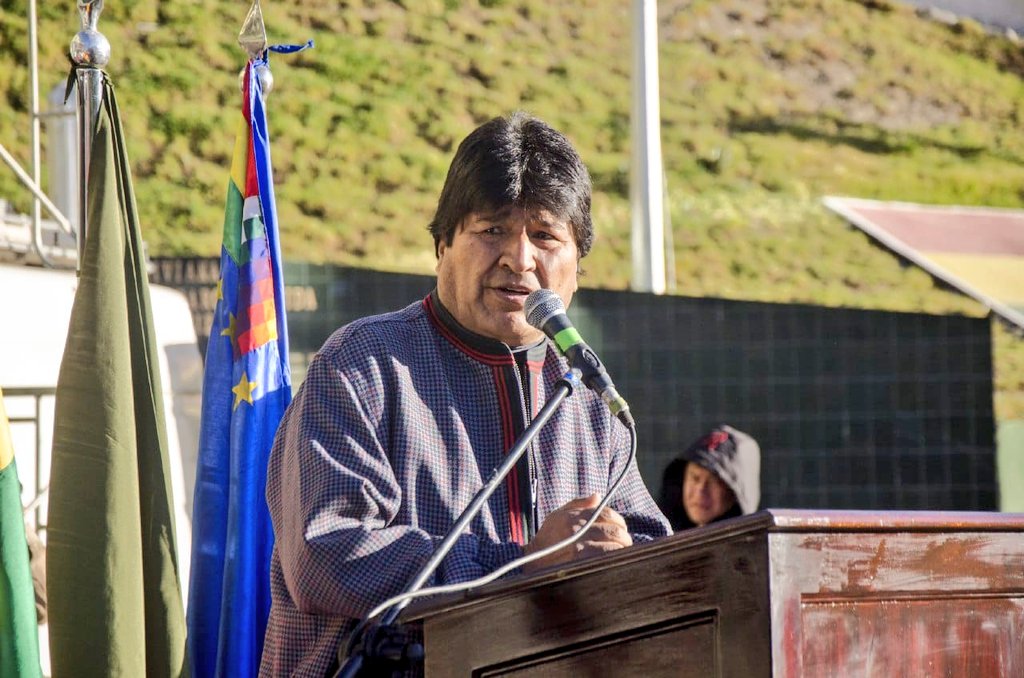 Evo Morales, expres&oacute; su repudio a la "temeraria declaraci&oacute;n" del secretario de Estado de EE.UU., Mike Pompeo, sobre la situaci&oacute;n en Venezuela.