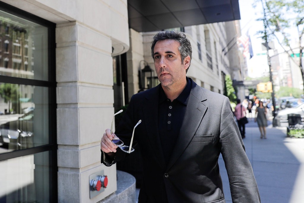 Michael Cohen, abogado de Donald Trump, supuestamente grabó una conversación antes de las elecciones en la que ambos hablaban sobre pagos a una exmodelo de Playboy que decía haber tenido una aventura con el magnate