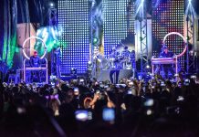 El grupo mexicano de música electrónica Moenia y artistas hondureños cerraron el festival internacional Gracias Convoca