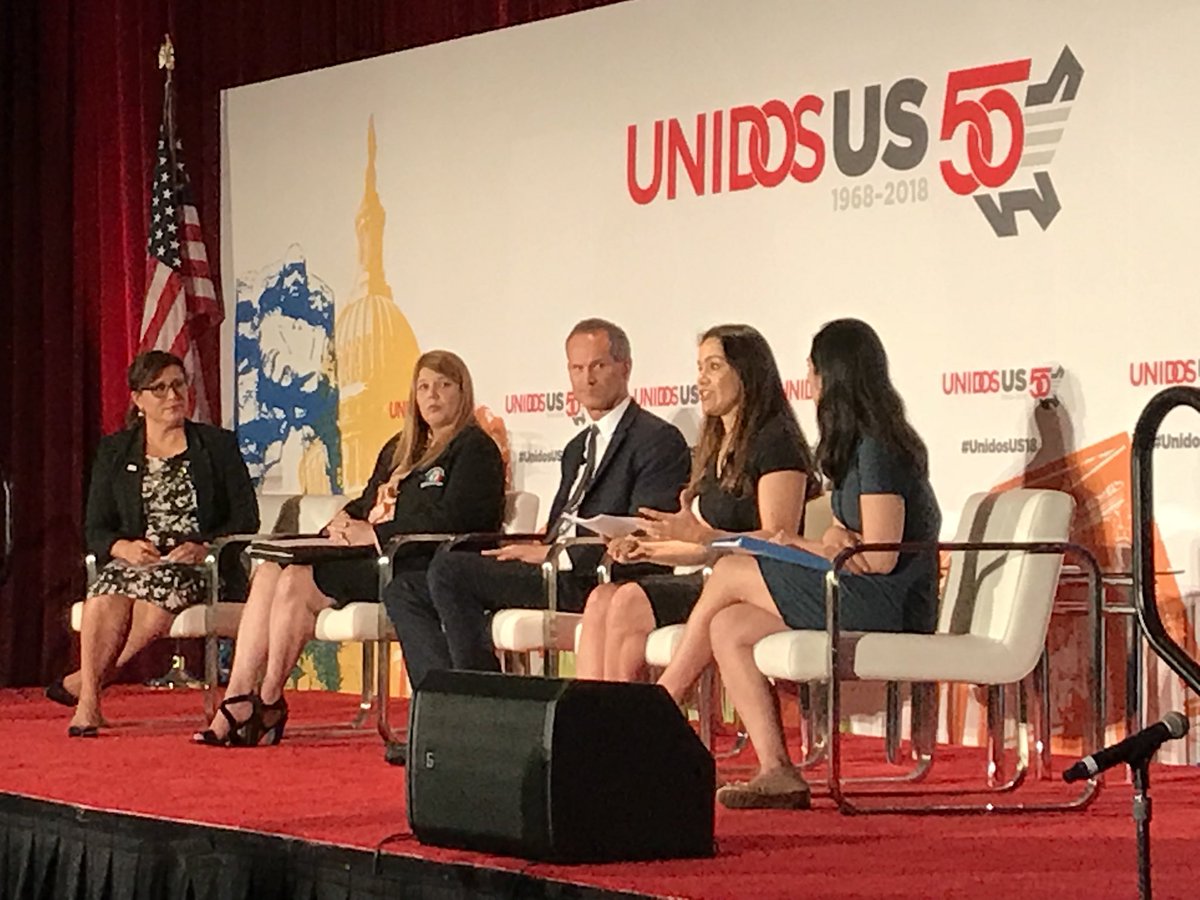 Diversos l&iacute;deres de organizaciones sociales se dieron cita donde la organizaci&oacute;n hispana UnidosUS celebra estos d&iacute;as su conferencia anual que bajo el lema "Los pr&oacute;ximos 50 a&ntilde;os" aborda, entre otros temas, estos "tiempos dif&iacute;ciles" para la comunidad latina.