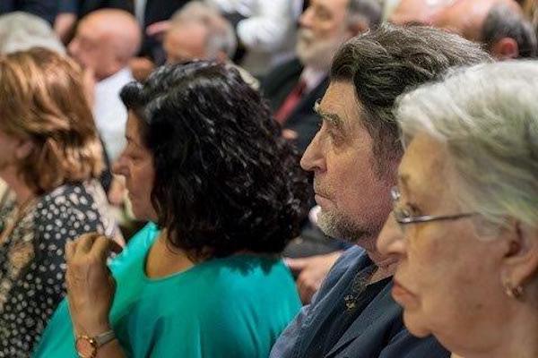  Almudena Grandes, Joaquin Sabina y Pilar Bardem