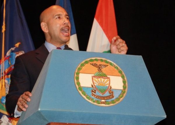 El presidente del condado de El Bronx, Rub&eacute;n D&iacute;az Jr.