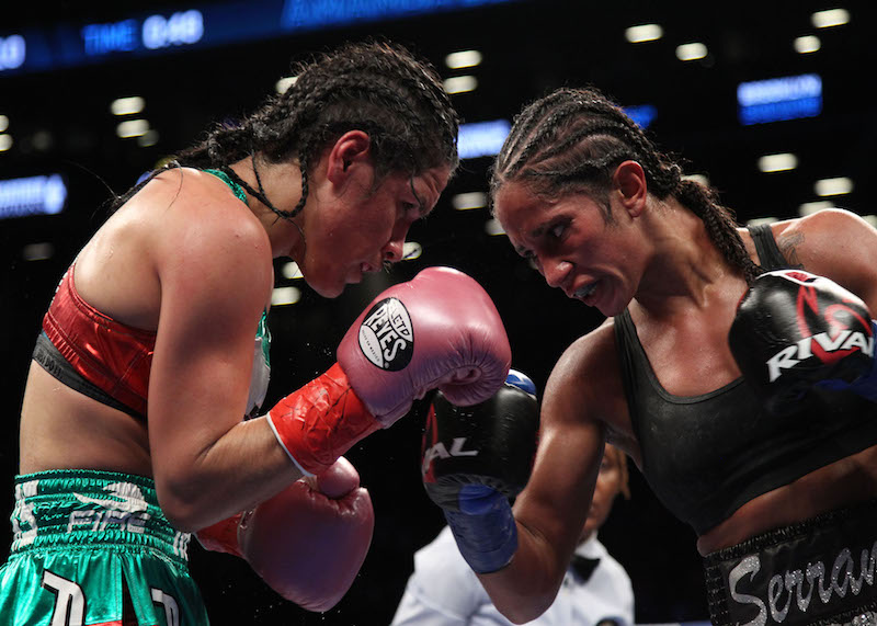 Serrano vs Rivas foto por Tom Casino de Showtime.