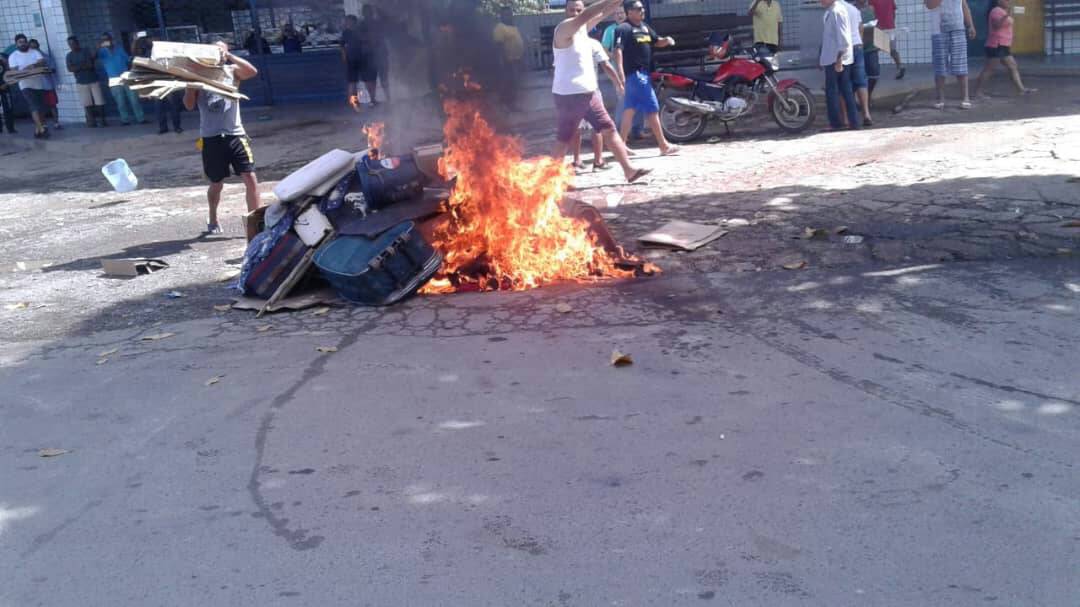 Las protestas se iniciaron a partir de la agresi&oacute;n en la v&iacute;spera de un comerciante local a manos supuestamente de un grupo de venezolanos