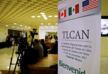 El TLCAN, un acuerdo en vigor desde 1994 entre México, Canadá y EE.UU., engloba más de 1 billón de dólares anuales