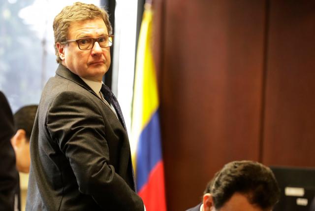  El expresidente de la Agencia Nacional de Infraestructura de Colombia (ANI) Luis Fernando Andrade,