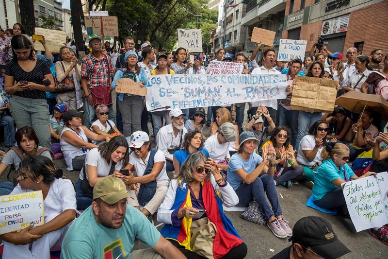 Los trabajadores insisten en que quieren "salarios dignos" que al menos permitan cubrir la canasta b&aacute;sica alimentaria