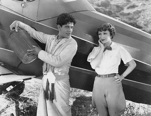 Jose Mojica y Rosita Moreno en Las fronteras del amor, 1934