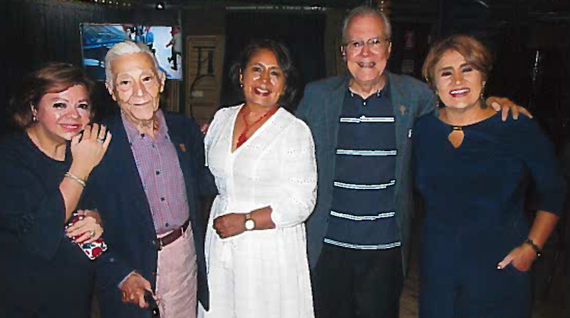 &Aacute;ngela Moncayo Yera, Carlos Navedo, Miriam Coletta, Manolo Garc&iacute;a Oliva y Blanca Rosa V&iacute;lchez.