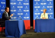 Gobernador Cuomo se impondría con amplia ventaja a Nixon El gobernador Andrew Cuomo se impondría en las primarias demócratas del jueves por un amplio margen sobre su rival por la nominación del partido, la actriz y activista Cynthia Nixon, según una encuesta