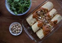 Celebra el sabor de la cocina latina con un Twist Saludable en el Mes de la Herencia Hispana Enmoladas de Pollo
