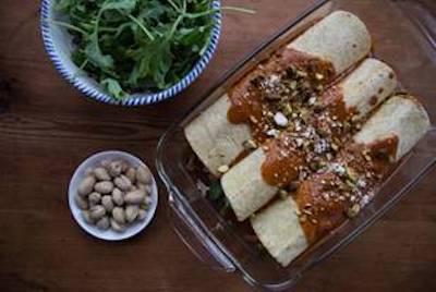Enmoladas de Pollo