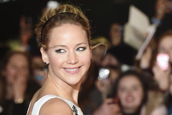 La actriz estadounidense Jennifer Lawrence