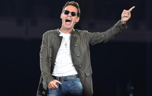 El cantante Marc Anthony