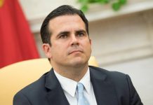El gobernador de Puerto Rico, Ricardo Rosselló