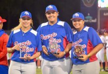 Es la primera vez que jugadoras puertorriqueñas logran premios en un Mundial de Béisbol Femenino.