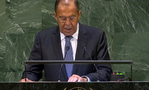 "Un grupo reducido de Estados lleva a cabo acciones ego&iacute;stas y la comunidad internacional paga un oneroso precio", asegur&oacute; Lavrov en su discurso ante la Asamblea General de Naciones Unidas.