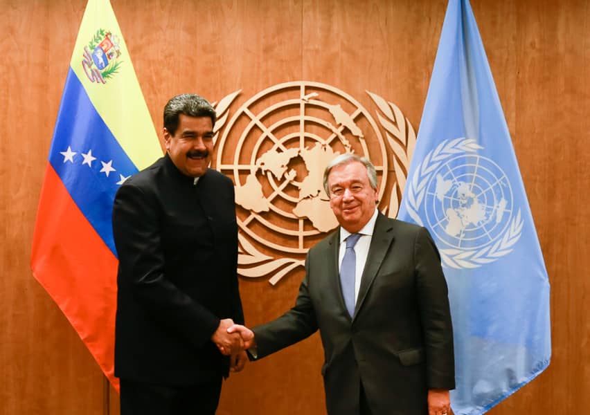 El presidente venezolano sostuvo, adem&aacute;s, encuentros con su hom&oacute;logo iran&iacute;, Has&aacute;n Rohan&iacute;; con el canciller ruso, Sergu&eacute;i Lavrov y con el jefe de la ONU, Ant&oacute;nio Guterres.