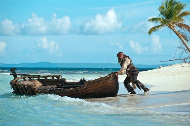 el islote, famoso por haber servido de escenario para producciones de Hollywood como Piratas del Caribe, pierde año a año arena y superficie