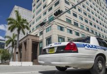 Un hombre armado con un fusil AK 47 y que abrió fuego contra varios agentes murió durante un intercambio de disparos registrado cerca del Aeropuerto Internacional de Miami. (Foto de twittter)