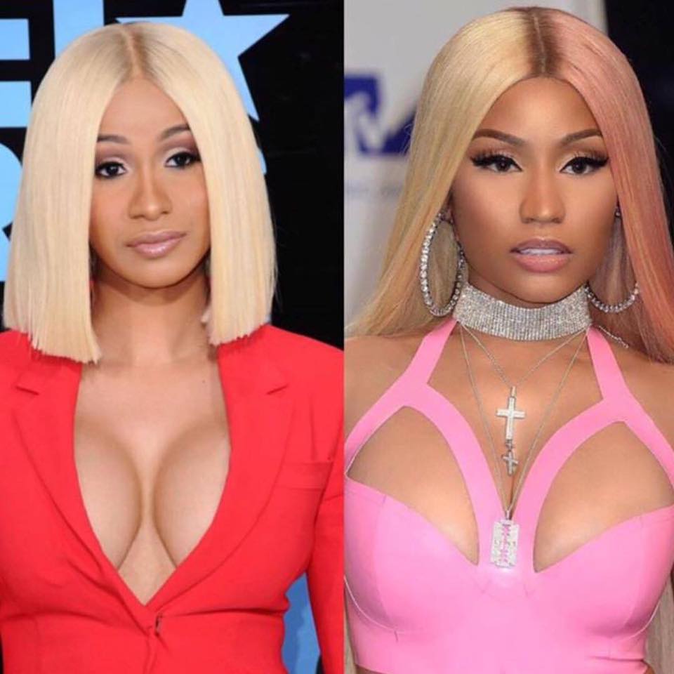  Las estrellas del Hip-Hop Cardi B, de origen dominicano, y Nicki Minaj protagonizaron un altercado que sorprendi&oacute; a los que asist&iacute;an a una fiesta 