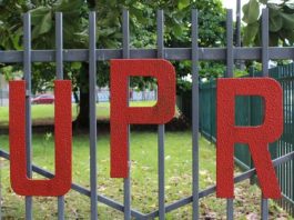 causa para juicio contra cinco de los siete estudiantes imputados por irrumpir en una reunión de la Junta de Gobierno de la Universidad de Puerto Rico (UPR).