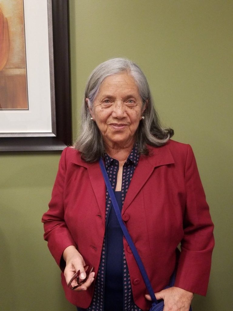 Victoria Villanueva, l&iacute;der de la organizaci&oacute;n feminista Movimiento Manuela Ramos, ha buscado apoyo en Nueva York en la lucha para lograr que en su pa&iacute;s se legalice el aborto.