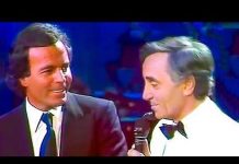 Fallece Charles Aznavour, referente artístico universal Julio Iglesias y Charles Aznavour